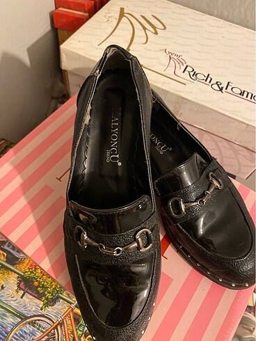 Calzedonia Kalyoncu Deri loafer Ayakkabı