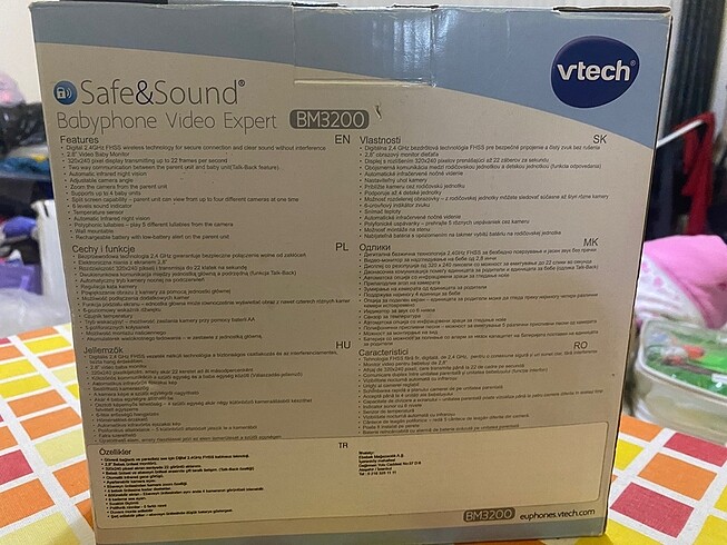 Beden Renk vtech videolu bebek monitörü