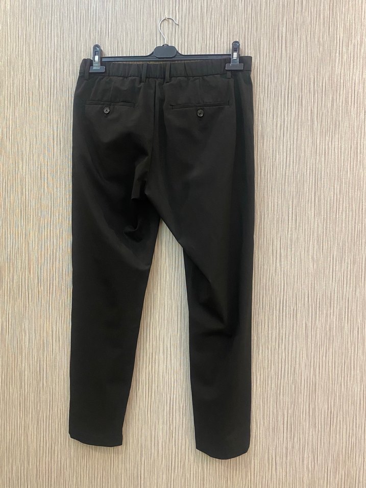 Şık Siyah Düz Pantolon  Mango — görsel 3/6