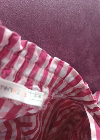 24-36 Ay Beden Kız Çocuk Renkli Nakışlı Fırfırlı Bluz