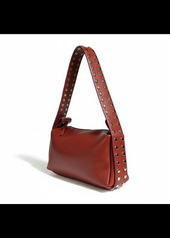 Kadın Çok Renkli Nakışlı Deri Çanta - Görsel 2