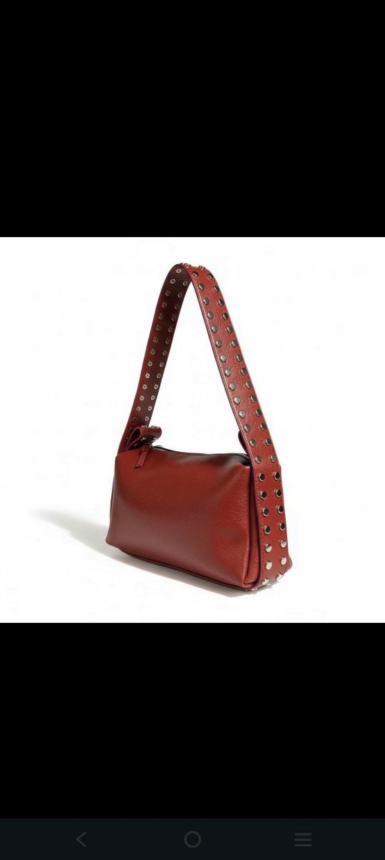 Kadın Çok Renkli Nakışlı Deri Çanta - Görsel 2