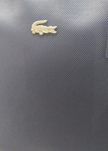 Lacivert Deri Fermuarlı Kadın Çantası - Görsel 6