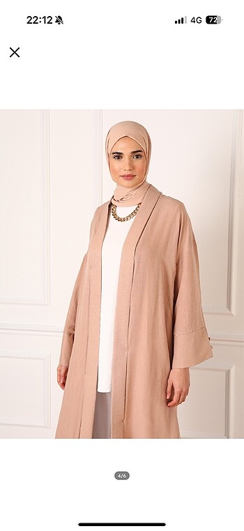 38 Beden camel Renk Refka kaftan