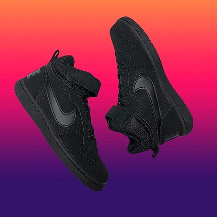 Siyah Unisex Nike Çocuk Ayakkabı