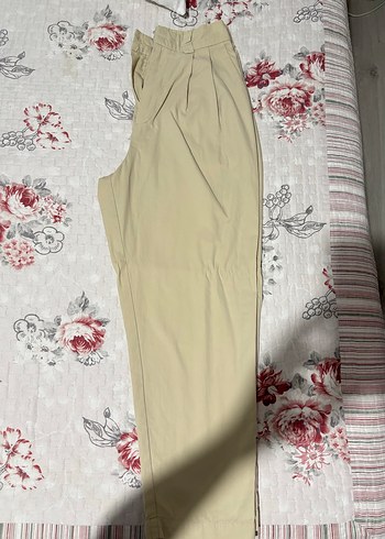 Bej stradivarius yazlık pantolon