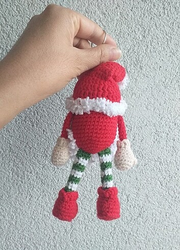 Diğer Amigurumi noel baba anahtarlik