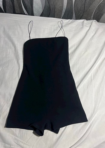 Zara Siyah Askılı Kadın Tulum - Görsel 2