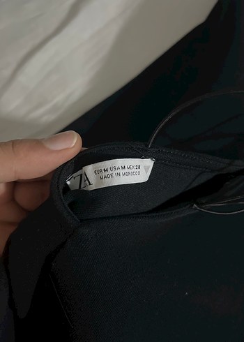 Zara Siyah Askılı Kadın Tulum - Görsel 5