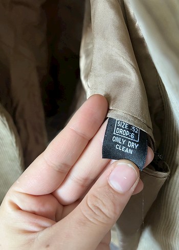 Vintage kadife Düğmeli Kahverengi Süet Erkek Ceket - Görsel 7