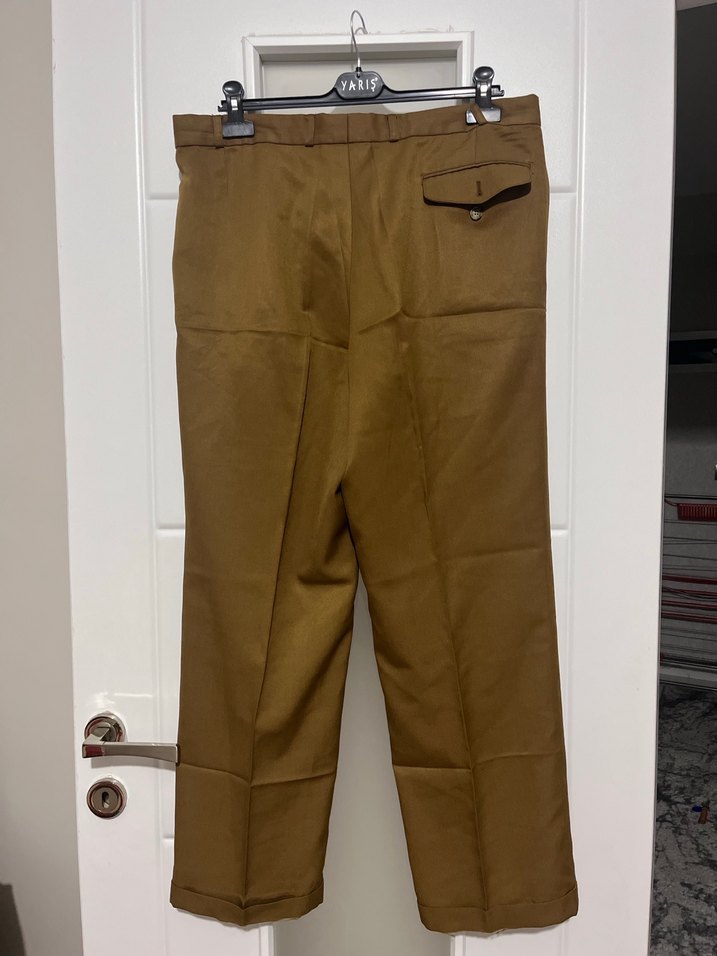 Bej Regular Fit Erkek  Pantolon - Görsel 5