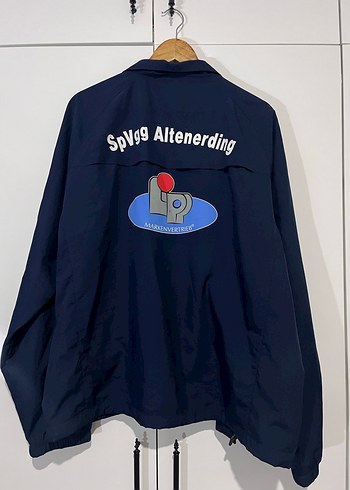 Nike Erkek Mavi Spor Fermuarlı Mont - Görsel 6