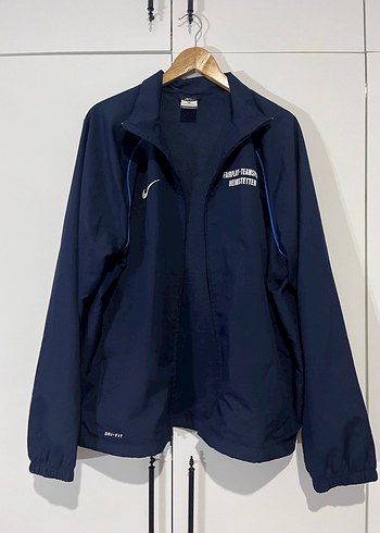 Nike Erkek Mavi Spor Fermuarlı Mont - Görsel 3