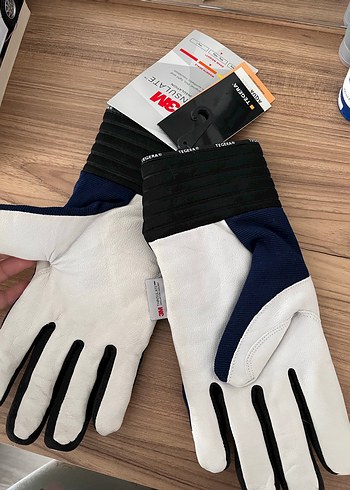 Erkek Lacivert Desenli Street Wear Eldiven - Görsel 3