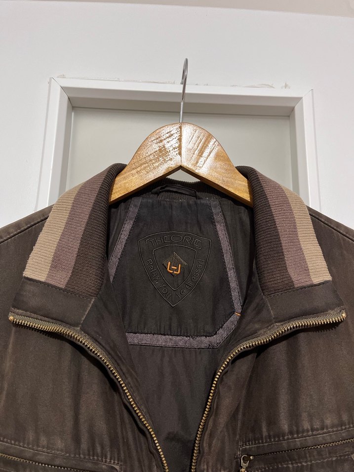 Vintage Y2K Kahverengi Süet Erkek Ceket - Görsel 5