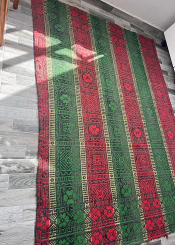 Vintage Klasik Desenli Çok Renkli Halı - Görsel 2