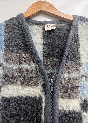 Vintage Y2K Triko Kadın Yelek - Görsel 4