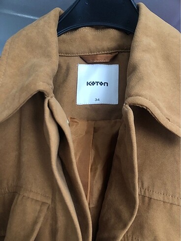 xs Beden Koton kahve ceket