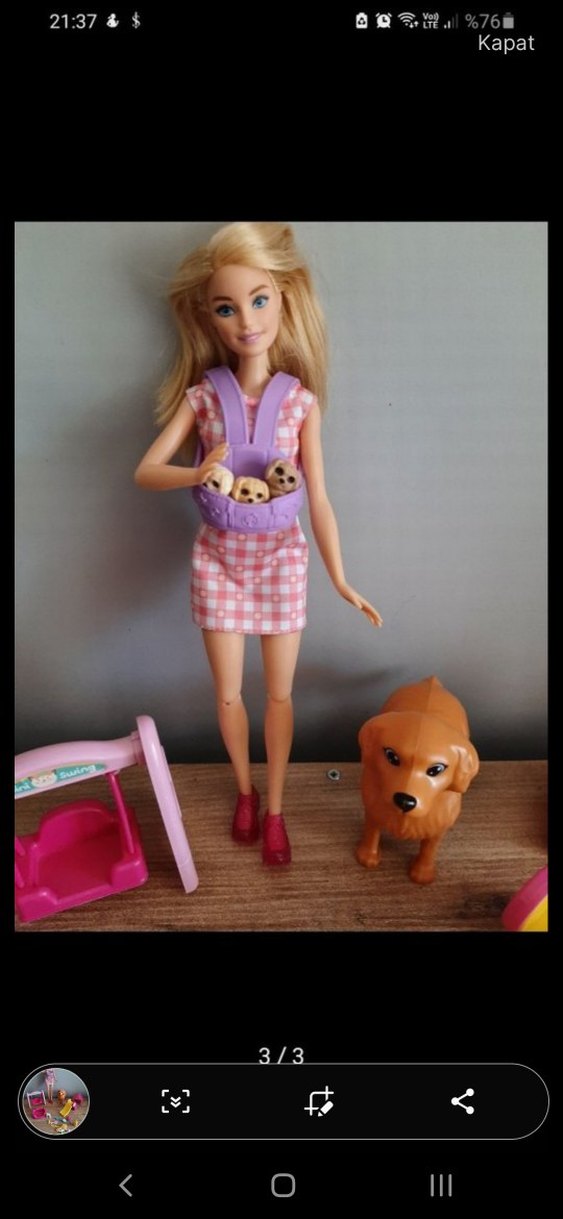 barbie ve   doğuran köpek - Görsel 3