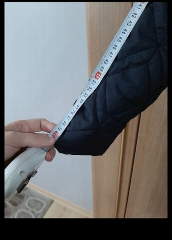 Düğmeli Uzun Kadın Kışlık Mont - Görsel 4