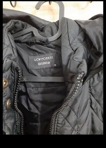 Düğmeli Uzun Kadın Kışlık Mont - Görsel 2