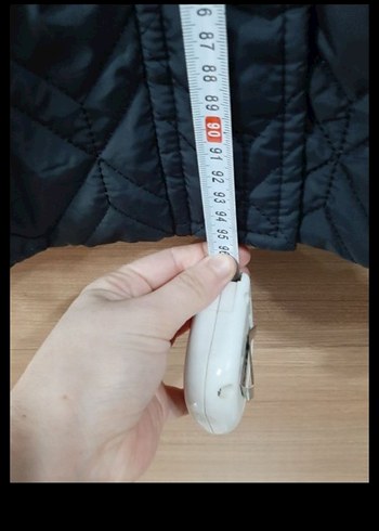 Düğmeli Uzun Kadın Kışlık Mont - Görsel 5