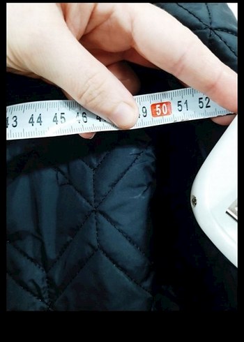 Düğmeli Uzun Kadın Kışlık Mont - Görsel 3