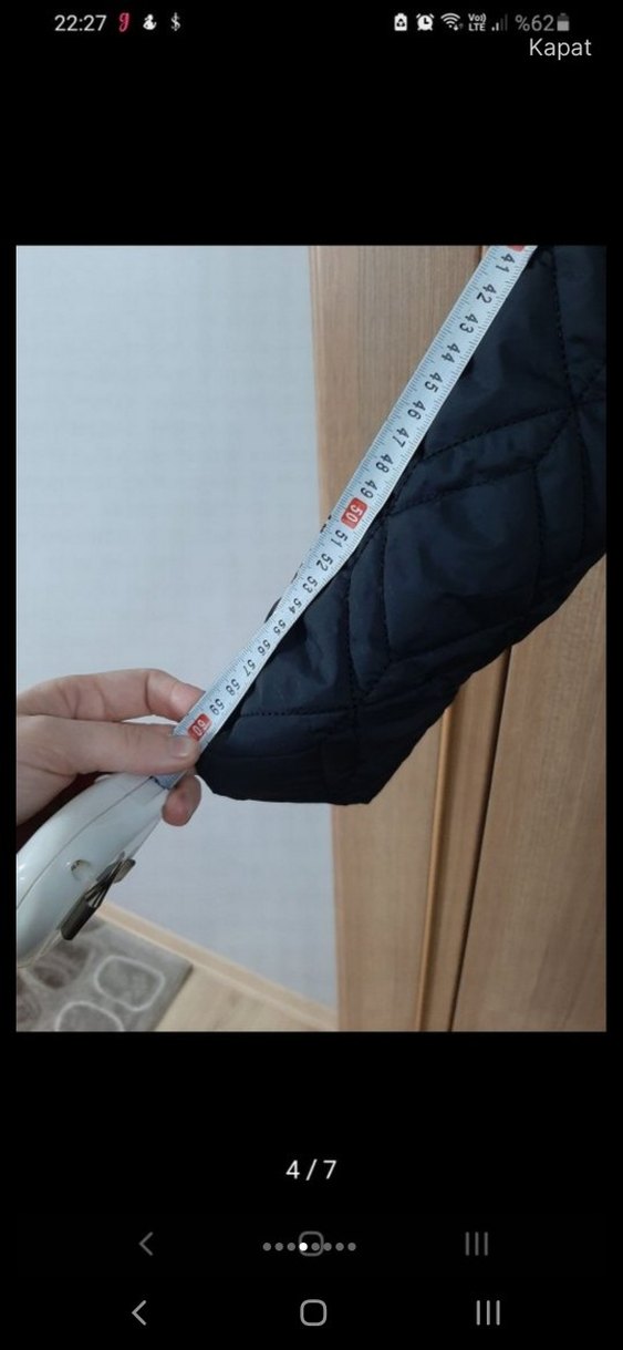 Düğmeli Uzun Kadın Kışlık Mont - Görsel 4