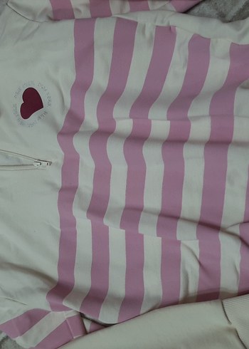 Kız Çocuk Baskılı Sweatshirt 9 -10 yaş - Görsel 4