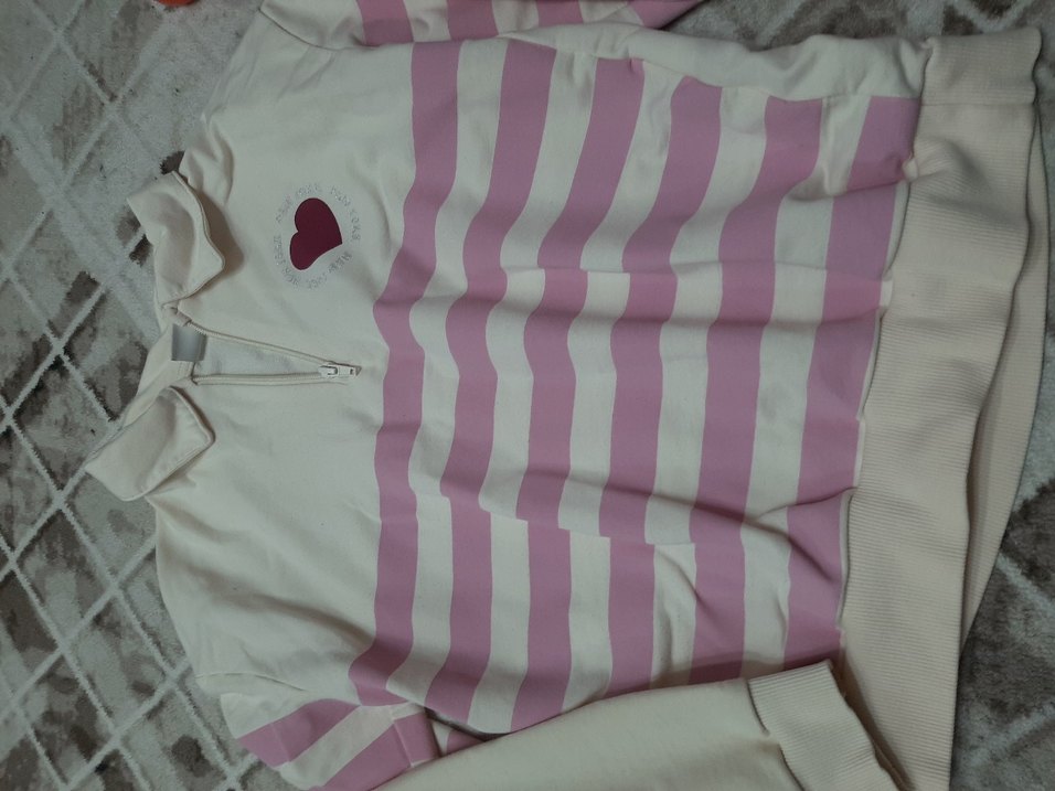 Kız Çocuk Baskılı Sweatshirt 9 -10 yaş - Görsel 4