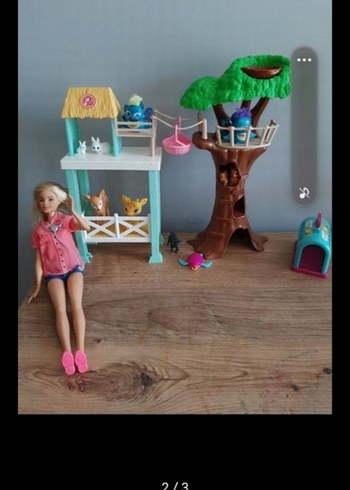 barbie Ağaç Ev Oyun Seti - Görsel 2