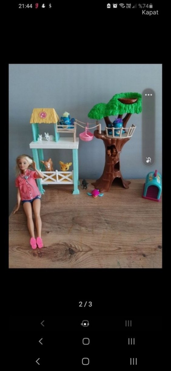 barbie Ağaç Ev Oyun Seti - Görsel 2