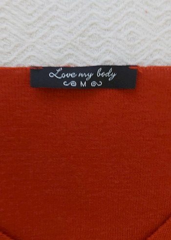 Adil Işık V Yakalı Salaş Kazak KİREMİT RENGİ - Görsel 6