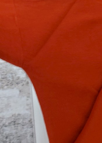 Adil Işık V Yakalı Salaş Kazak KİREMİT RENGİ - Görsel 3