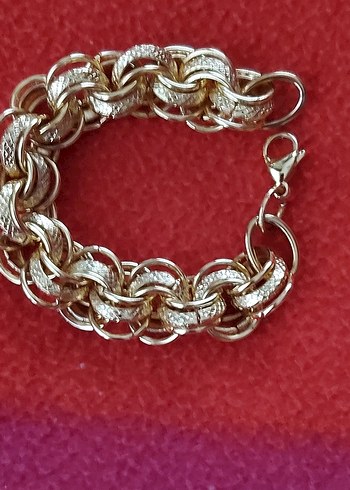 Nakışlı Zincir Detaylı Kadın Bileklik - Görsel 2