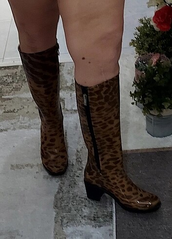 POLARİS 5CM.TOPUKLU YAĞMUR ÇİZMESİİ - Görsel 4