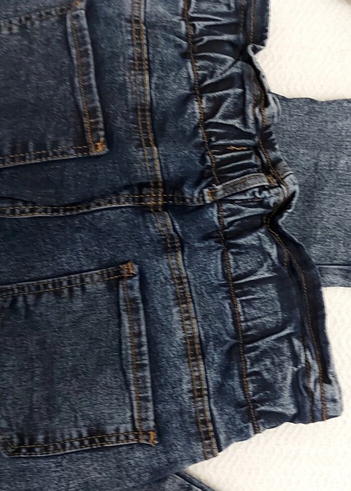 BELİ LASTİKLİ PERRY ELLİS DENİM PANTOLON  - Görsel 2