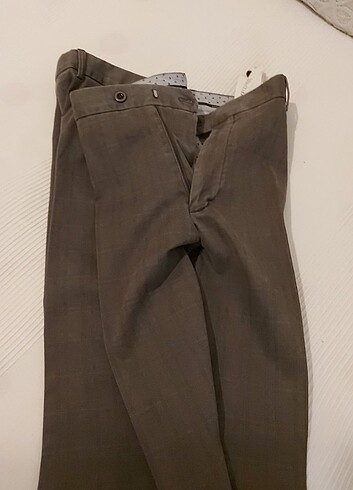 BİSSE Erkek pantolon   Ekose desenli - Görsel 5