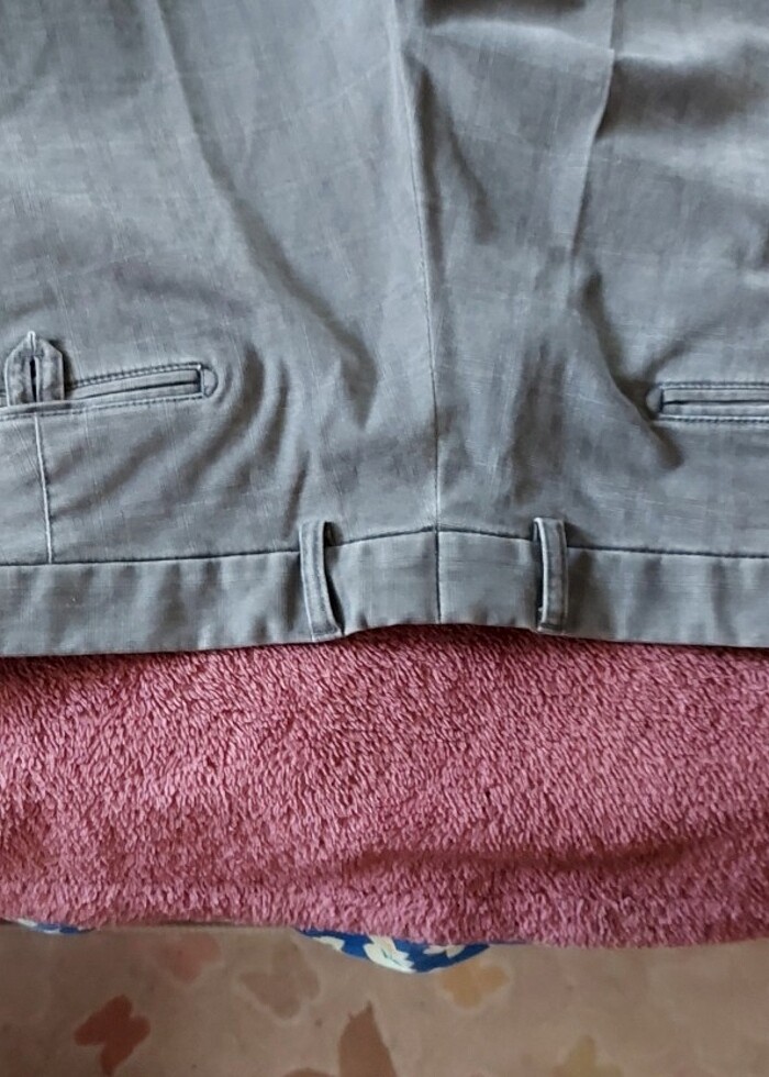 BİSSE Erkek pantolon   Ekose desenli - Görsel 3