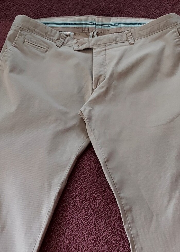 MADOK ERKEK kum beji PANTOLON BEDEN 48/54 ÇİZELGEDE BU ÖLÇÜ OLMA - Görsel 4