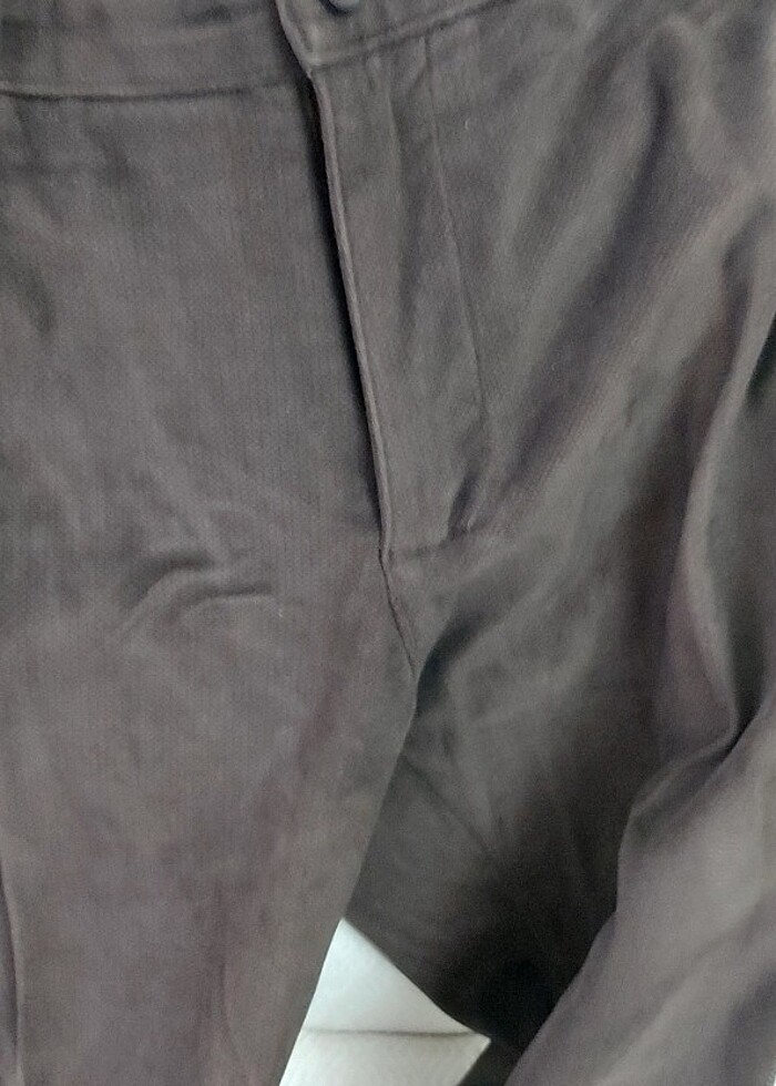 KIŞLIK ERKEK PANTOLON (İÇİ PAMUK KUMAŞ ASTARLI)  - Görsel 5