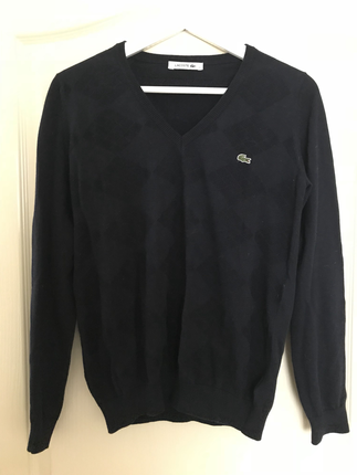 Lacoste lacivert v yaka kazak