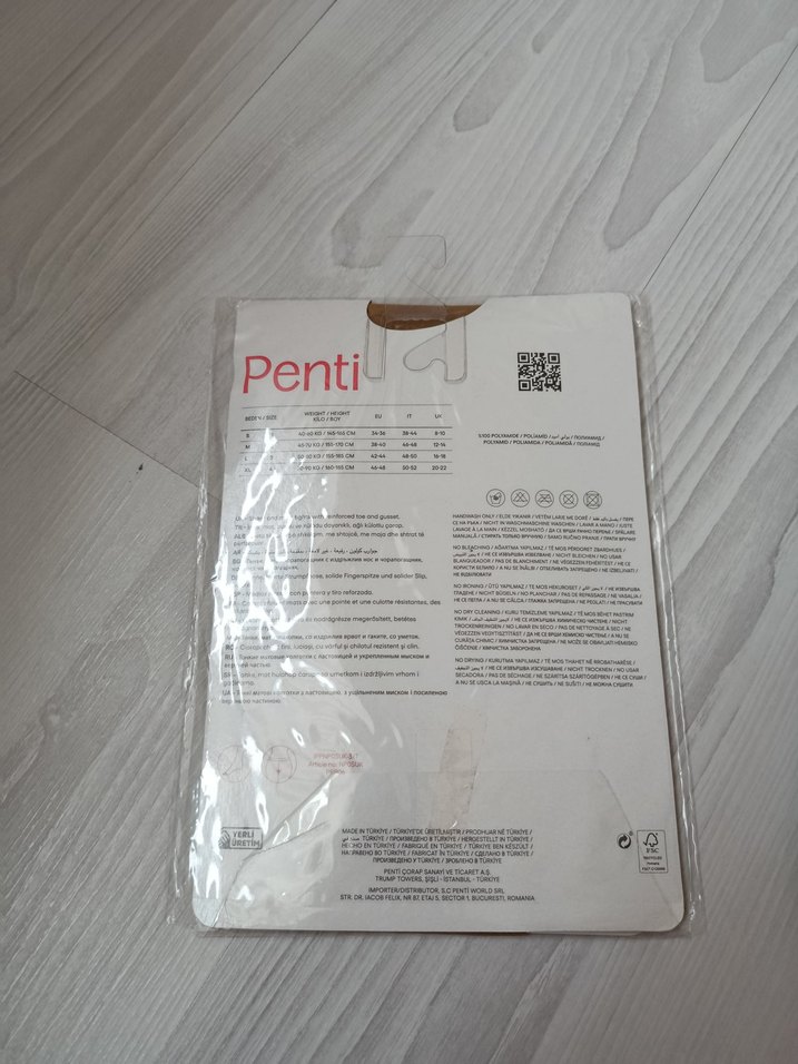 Penti 15 Den Mat Şeffaf Çorap - Görsel 2