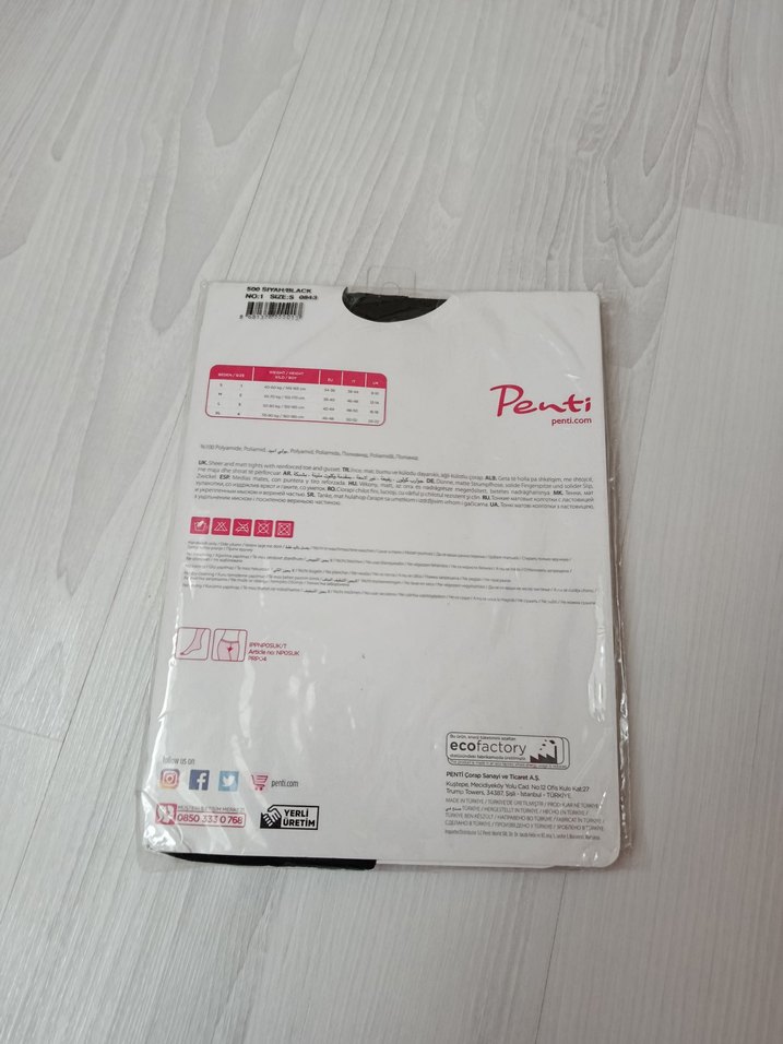 siyah kadın ince kilotlu çorap - Görsel 2