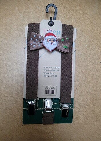 Yılbaşı konseptli papyon askı takımı - Görsel 2