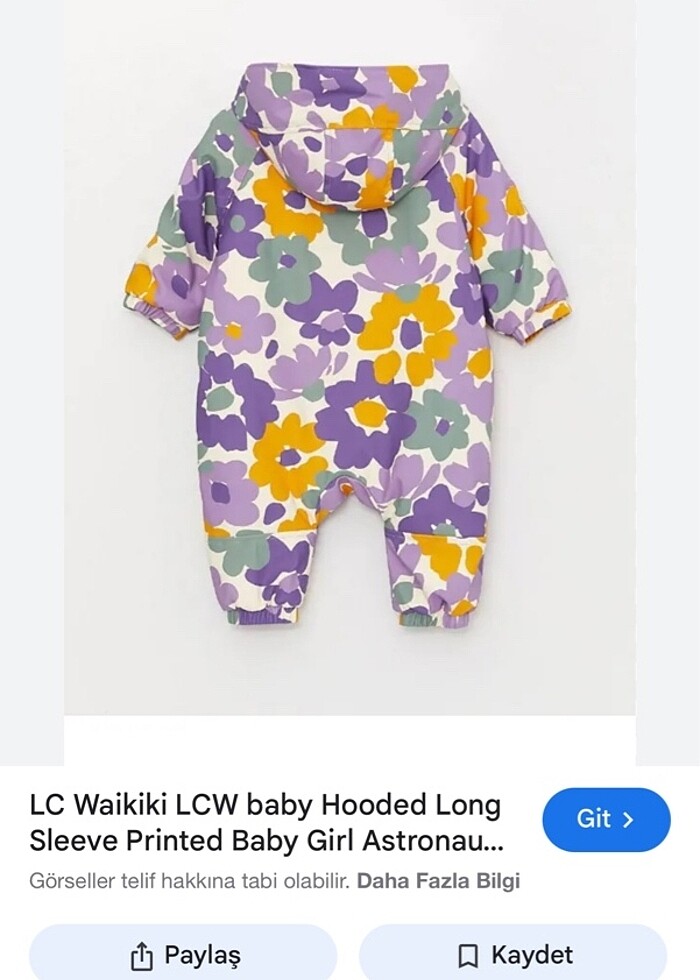 Bebek mont tulum - Görsel 4