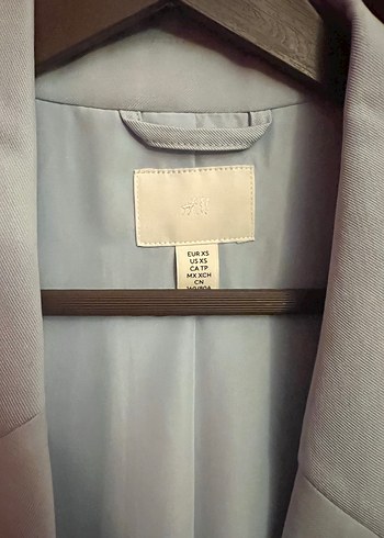 H&M H&m Bej Düğmeli Kadın Midi Blazer Ceket