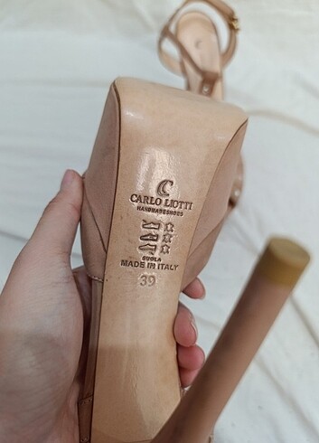 carlo liotti özel yapım yüksek topuklu - Görsel 6