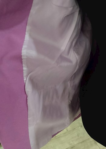 Mor Düğmeli Kadın Blazer Ceket - Görsel 5