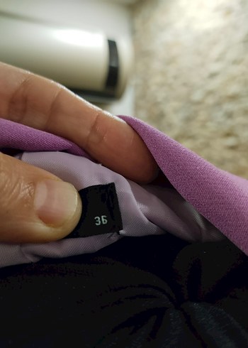 Mor Düğmeli Kadın Blazer Ceket - Görsel 4